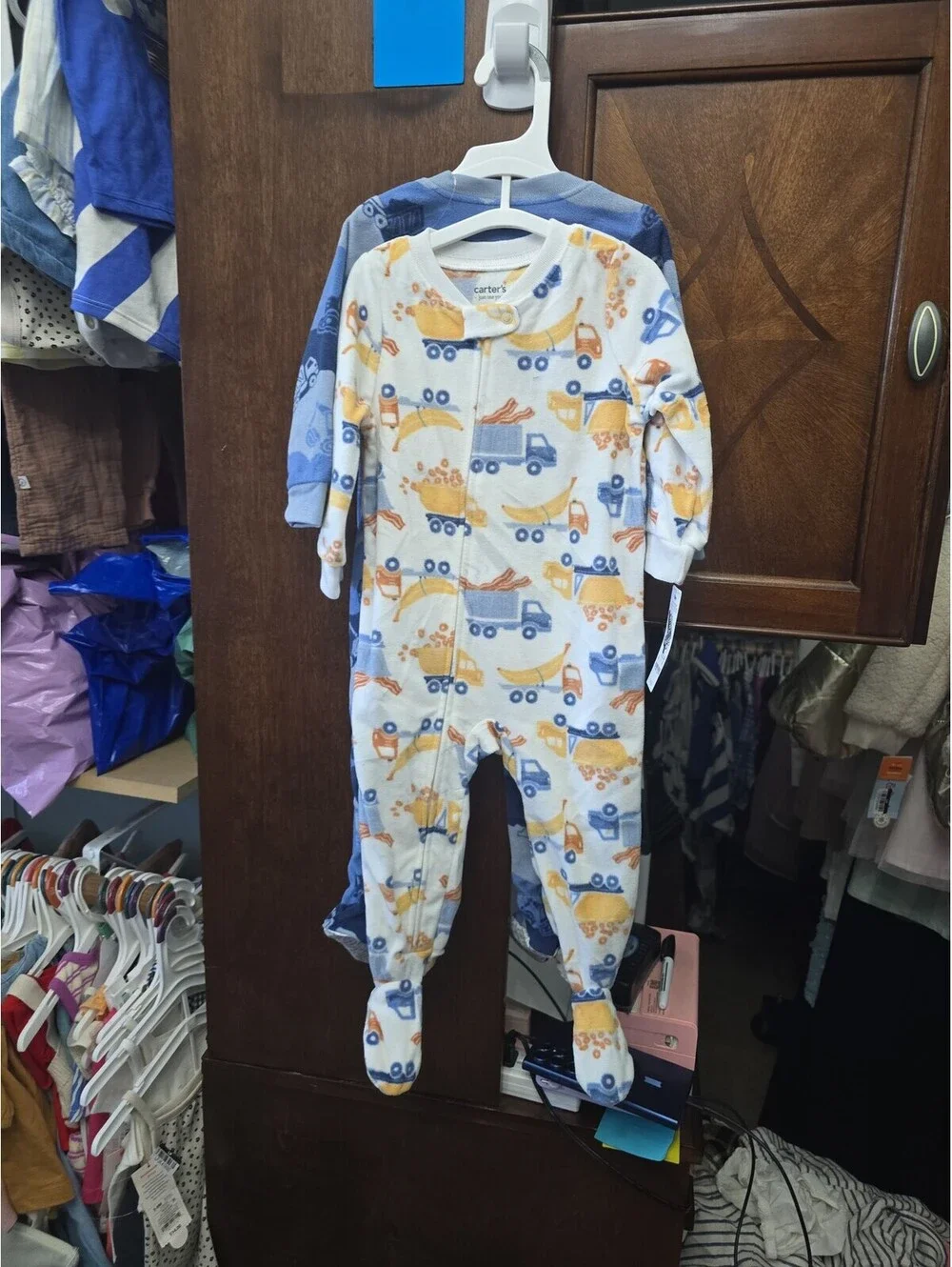 18m brand new fleece pajamas from carter's item 9G4